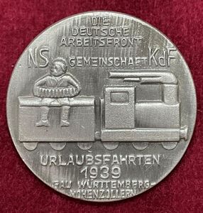 3rd Reich DAF Urlaubsfahrten 1939 Gau Württemberg-Hohenzollern