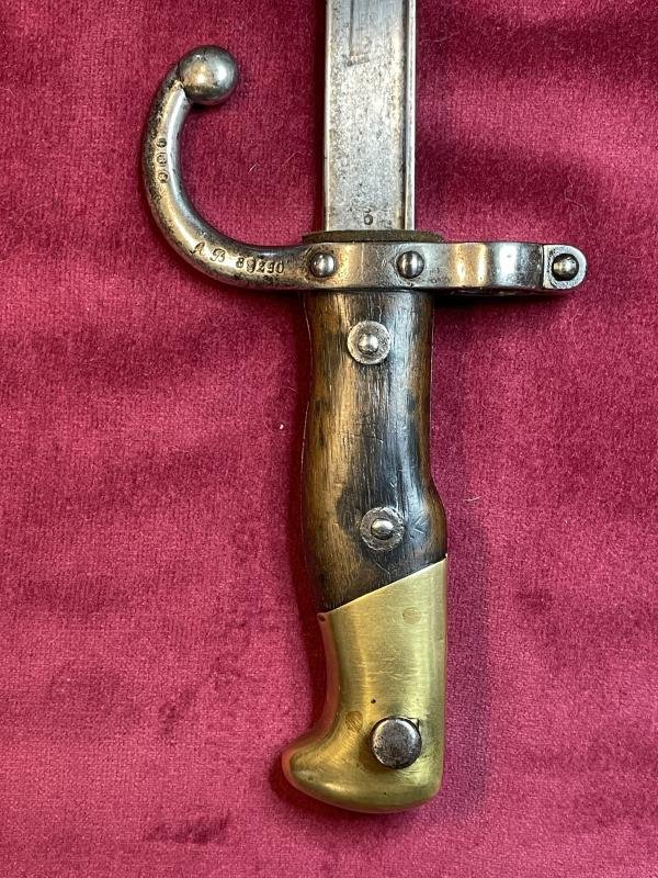 M1874 French Gras sword Bayonet - Chatellerault 1881 — image 3