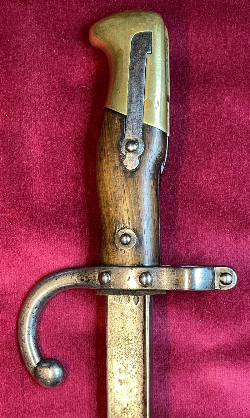 M1874 French Gras sword Bayonet - Chatellerault 1881 — image 4