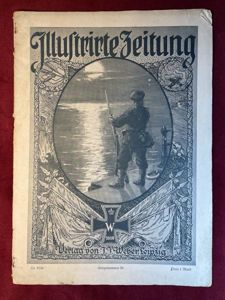 WWI Kaiser Reich Illustrirte Zeitung Kriegsnummer 39
