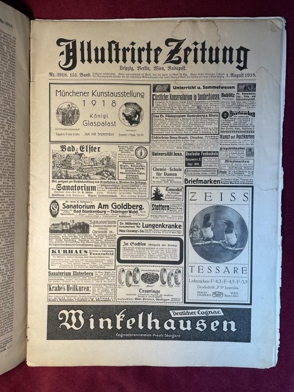 WWI Kaiser Reich Illustrirte Zeitung Kriegsnummer 209 — image 5
