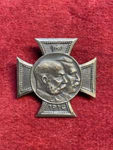 WWI Patriotic medal Kaiser Frans Josef & Kaiser Wilhelm II …
