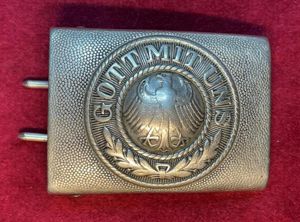 Weimar Reichswehr buckle - Gott Mit Uns