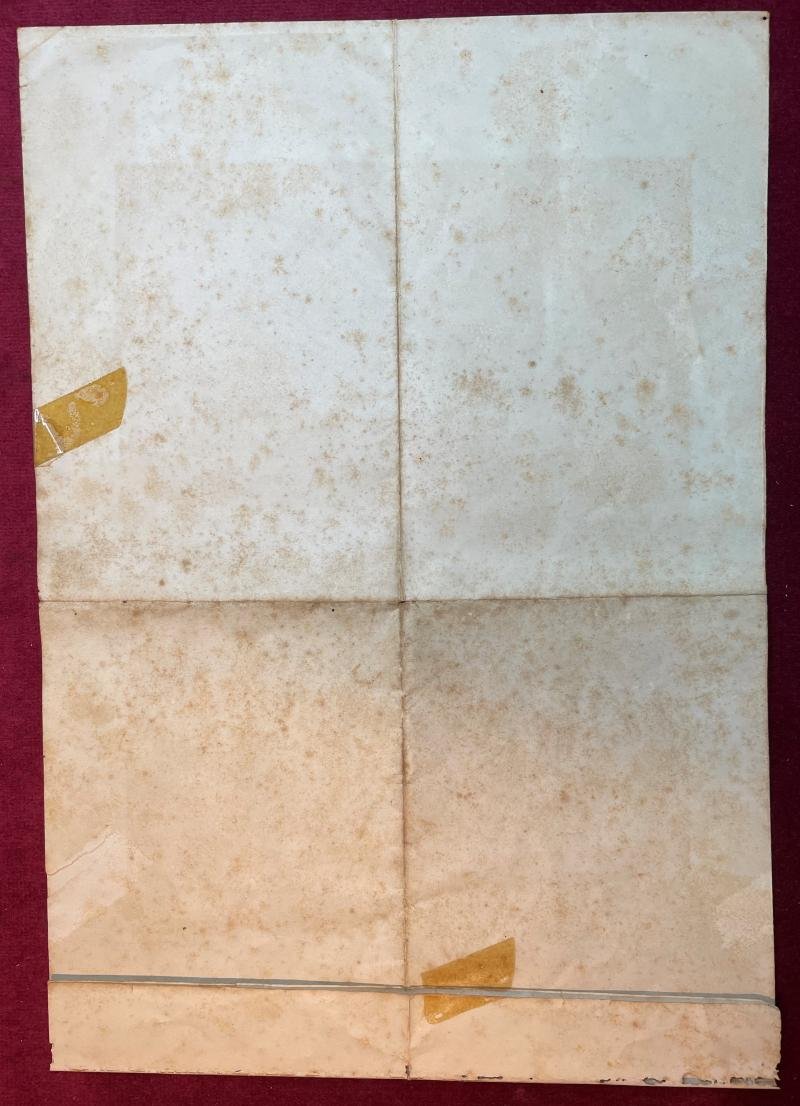 Kingdom Bavaria Award document for military honour cross 3. class with crown and swords — image 3