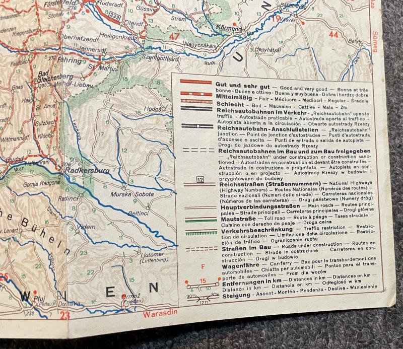 (DDAC) Der Deutsche Auto Club - map of German Alps 1939 — image 3