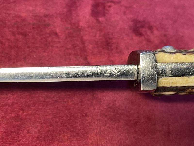 Police bayonet Carl Eickhorn Matching Numbers! — image 5