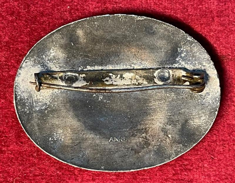 Reichsarbeitsdienst (RAD) der weiblichen Jugend remembrance broche zink/silver — image 2