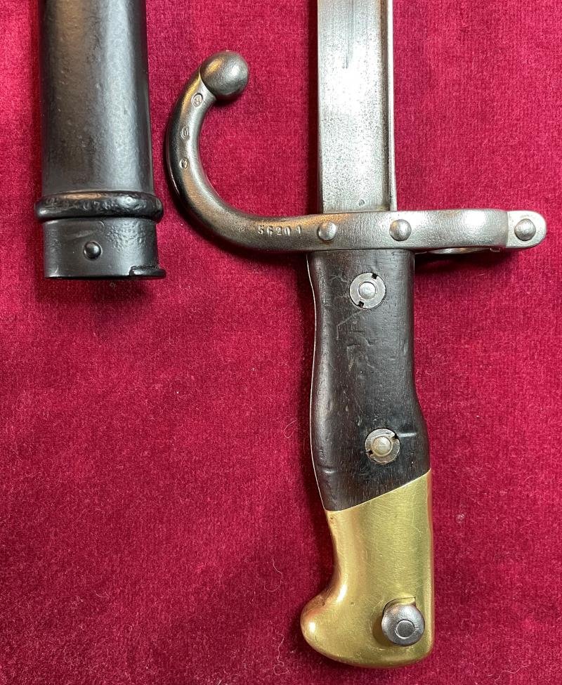 M1874 French Gras sword Bayonet - St. Etienne 1876 — image 3