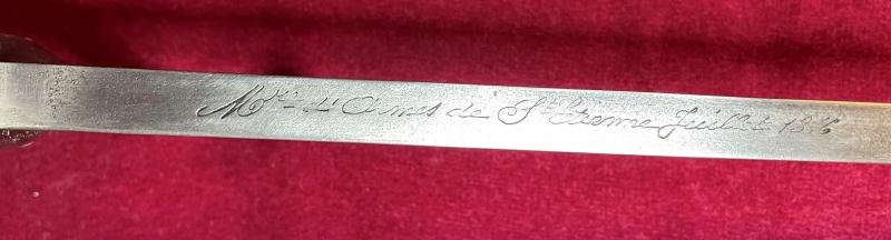 M1874 French Gras sword Bayonet - St. Etienne 1876 — image 5