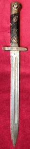 Austro-Hungarian Mannlicher Model 1895 Rifle NCO/Officer/Dress Bayonet converted for German …