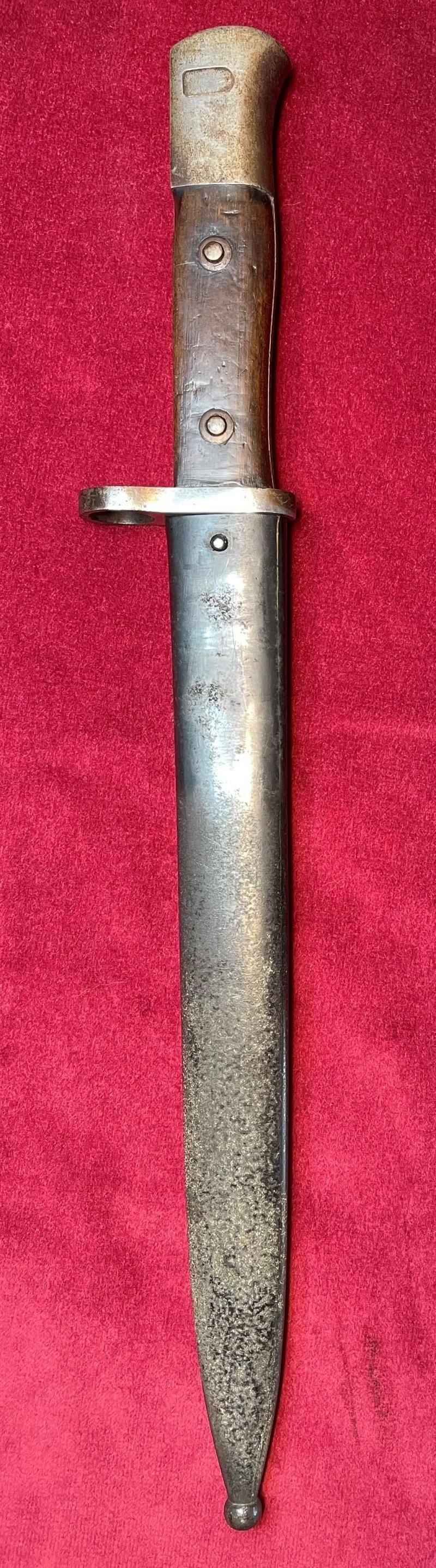 German used Siamese M1907 Bayonet — image 5