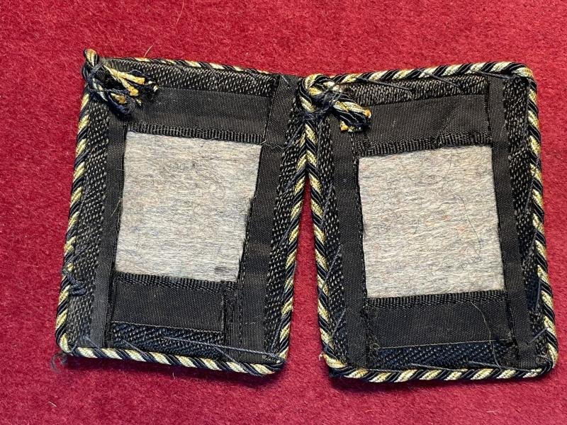 Post-war Deutsche Bundesbahn Eisenbahn Kragenspiegel für Uniform railroad collar tabs — image 2