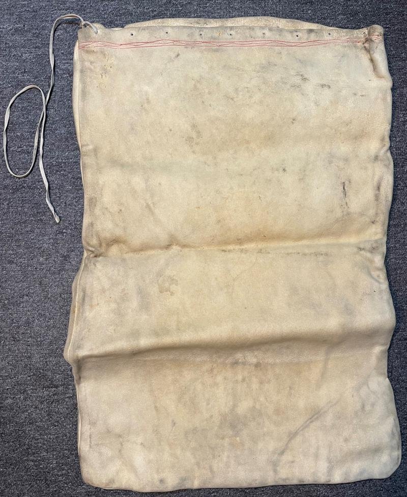 chamois leather bag marked SS — image 2