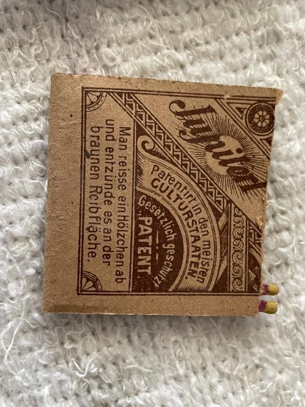 Metal german match box WWII — image 4