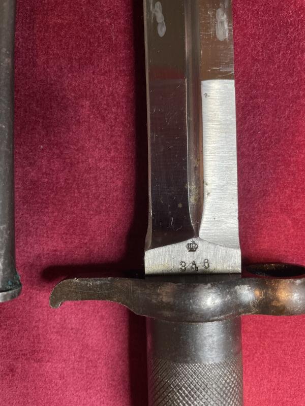 Swedish Knife Bayonet for the M1896 Rifle — image 5