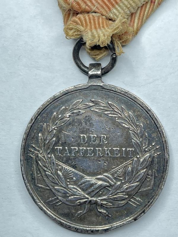 Austria-Hungaria , Silver Merit Medal 'The Bravery'  'Der Tapferkeit' — image 4