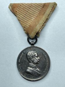 Austria-Hungaria , Silver Merit Medal 'The Bravery' 'Der Tapferkeit'