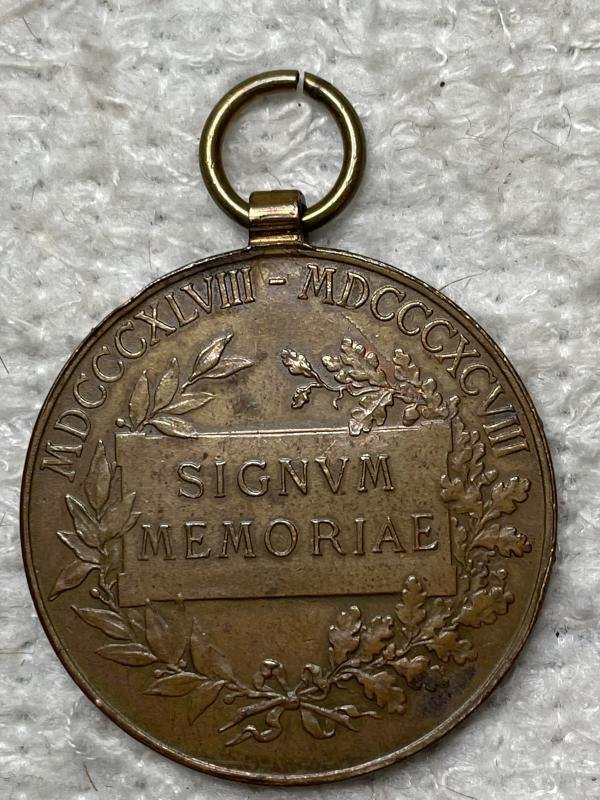 Österreich-Ungarn Jubiläums-Erinnerungsmedaille 1898 — image 2