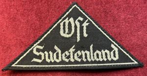 3rd Reich BDM Gebietsdreieck 'Ost Sudetenland'