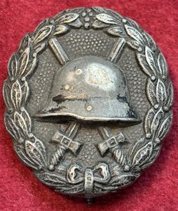 Kaiserreich verwundetenabzeichen in schwarz 1918