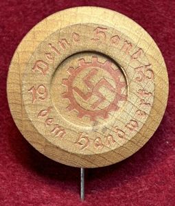 3rd Reich WhW DAF Deine Hand Dem Handwerk 1935