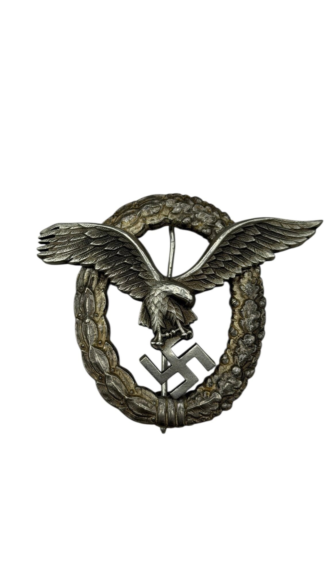 Luftwaffe Pilot Badge FLL Buntmetall with Case & Award Document — image 10