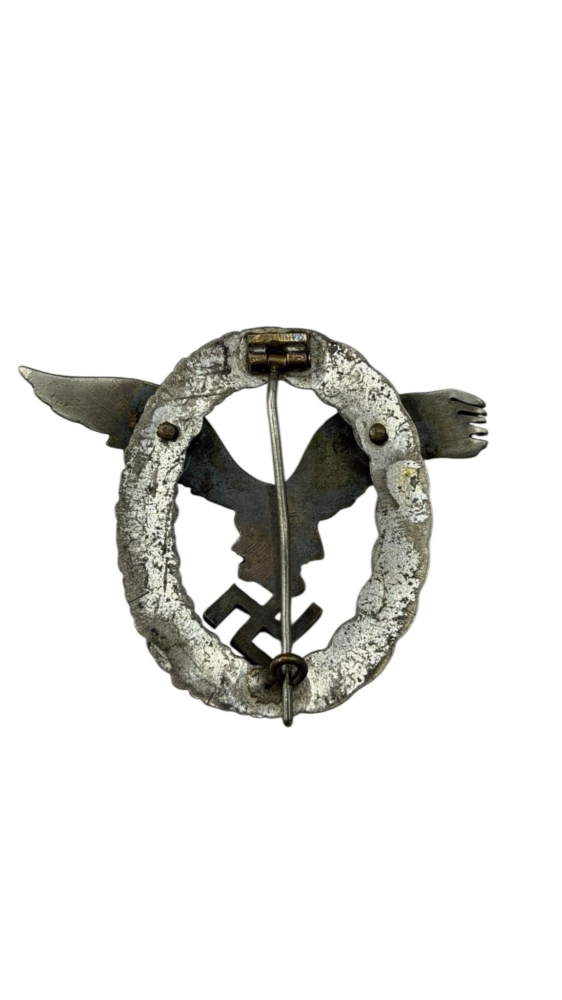 Luftwaffe Pilot Badge FLL Buntmetall with Case & Award Document — image 13