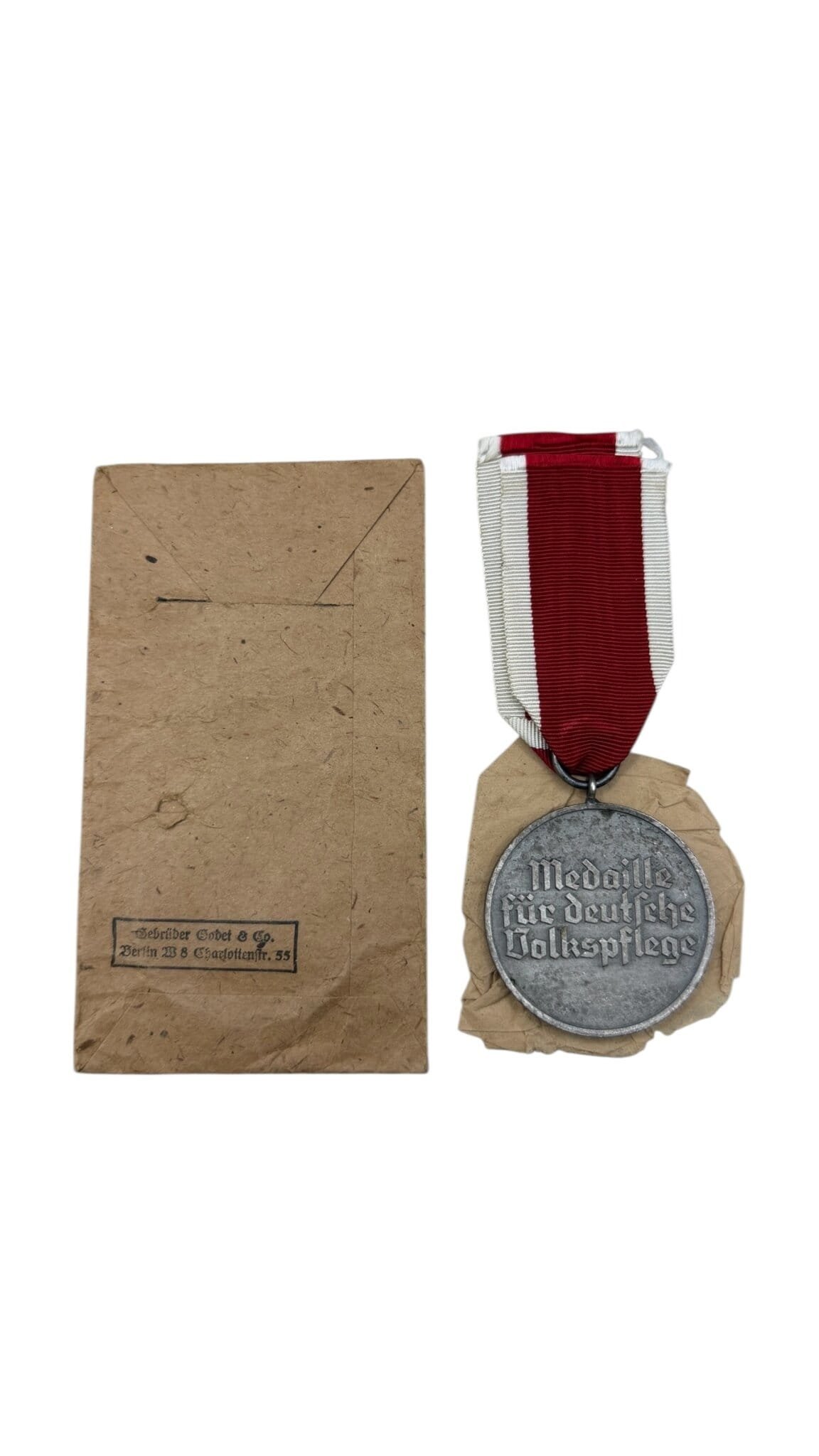 Volkspflege Medal with Original Pouch — image 2