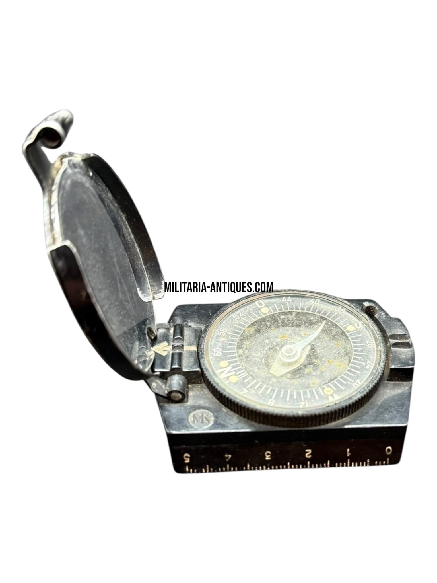 bakelite marching compass marked mk — image 4