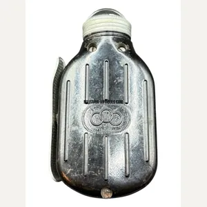 black bakelite flashlight