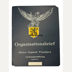 Organisationsbrief Hitler-Jugend Flandern