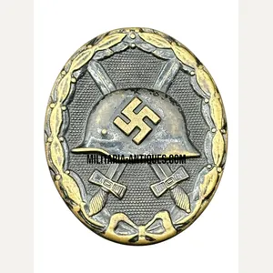Wound badge black