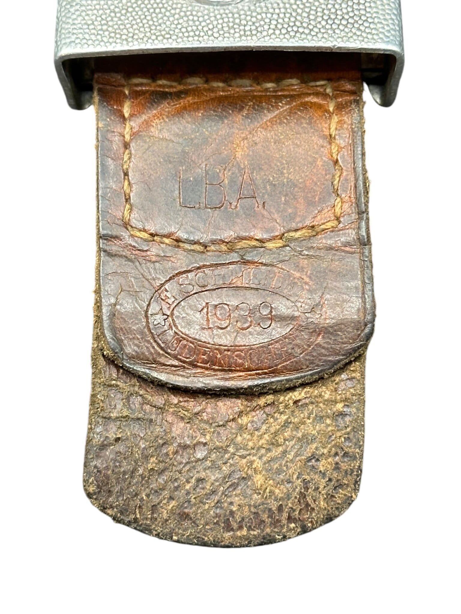 Aluminium Luftwaffe buckle E.Schneider 1939 — image 4