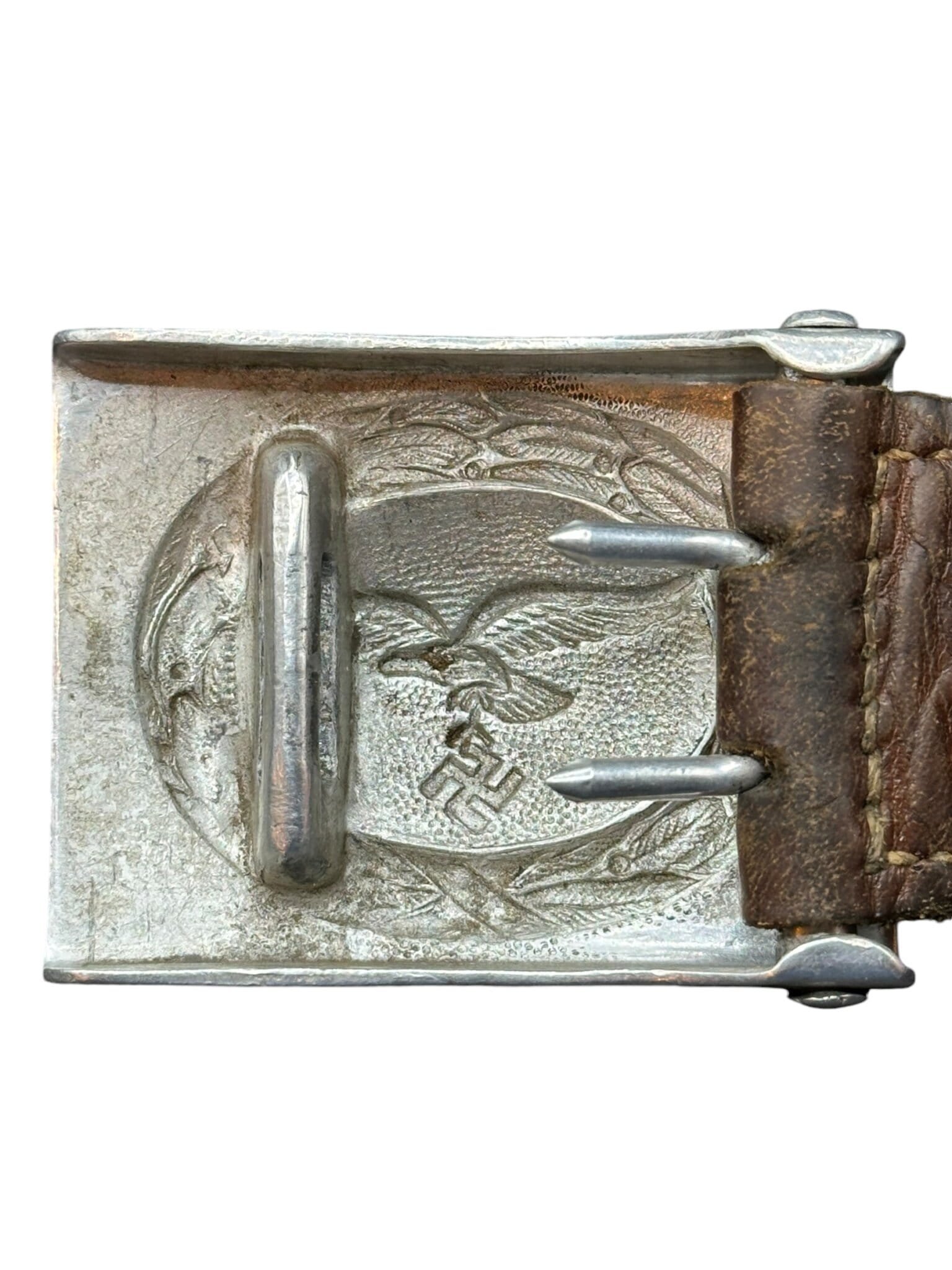 Aluminium Luftwaffe buckle E.Schneider 1939 — image 5