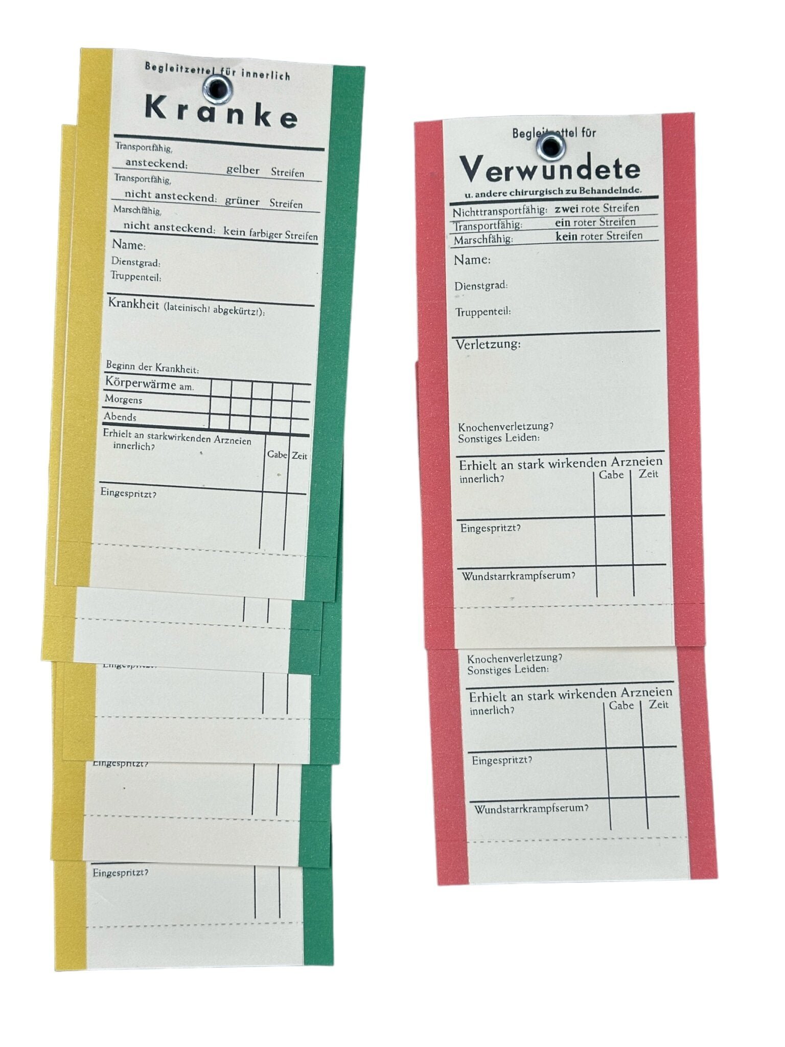 German Medical tags — image 2