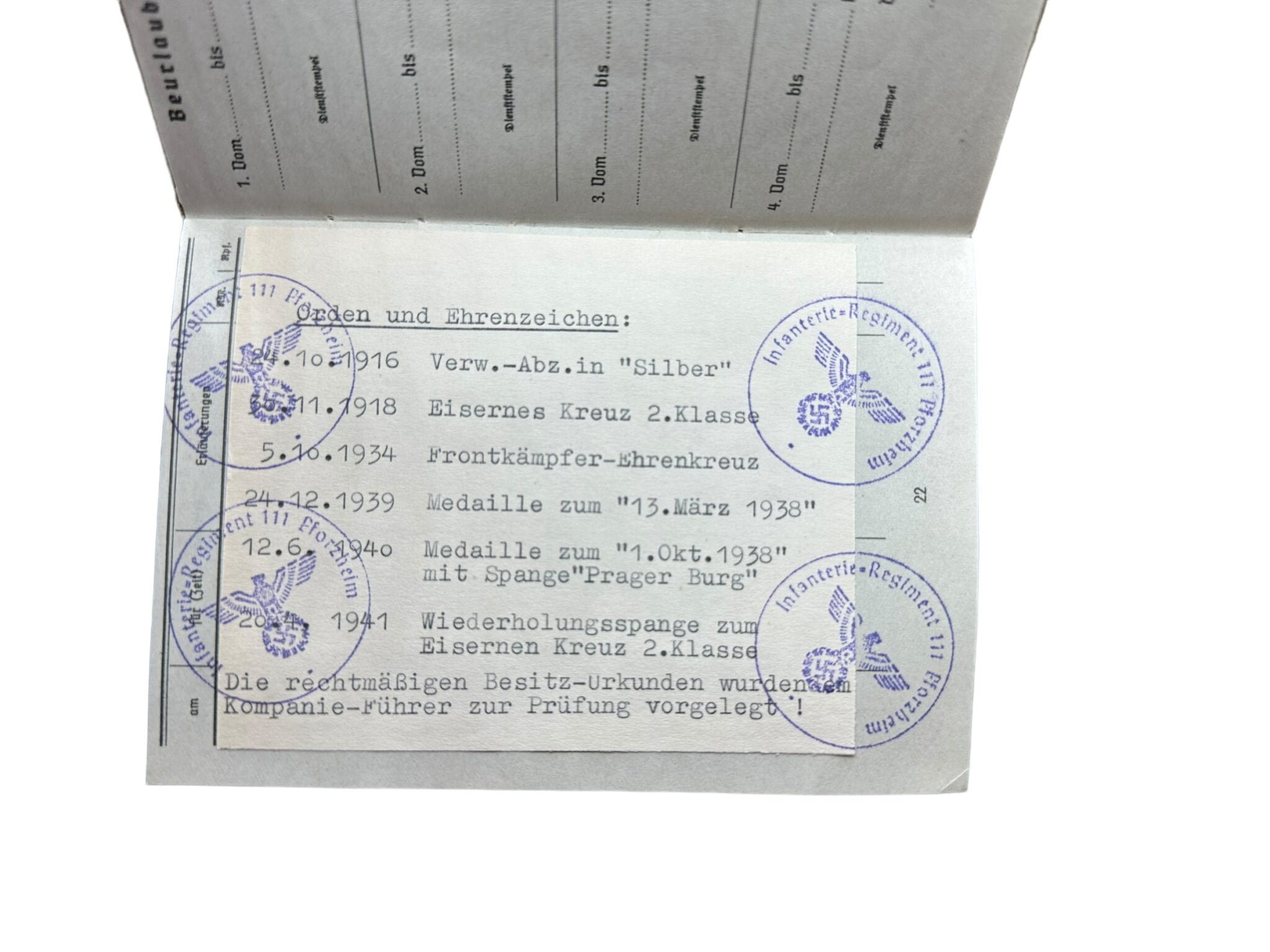 Sanitäter Soldbuch — image 13