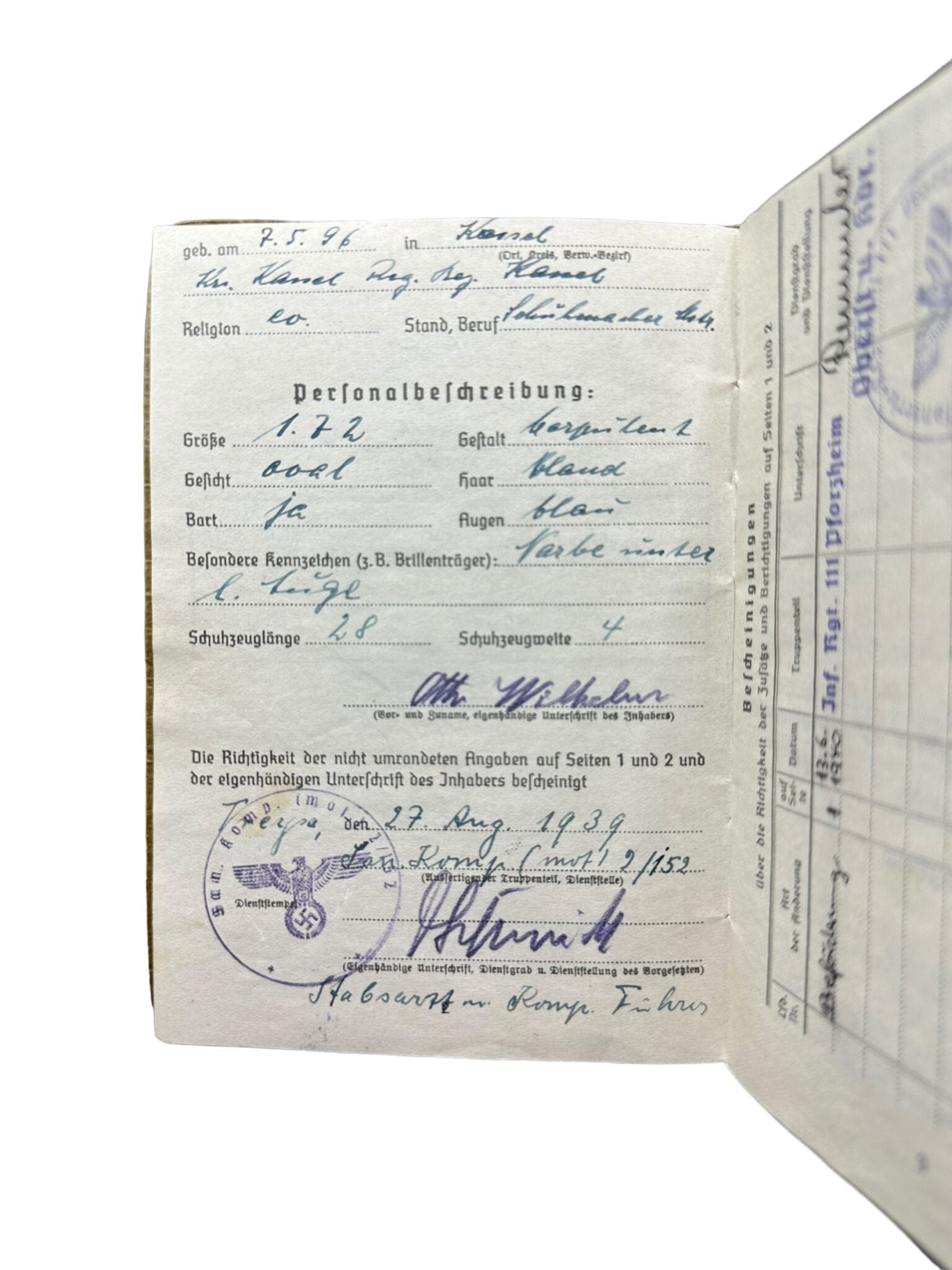 Sanitäter Soldbuch — image 19