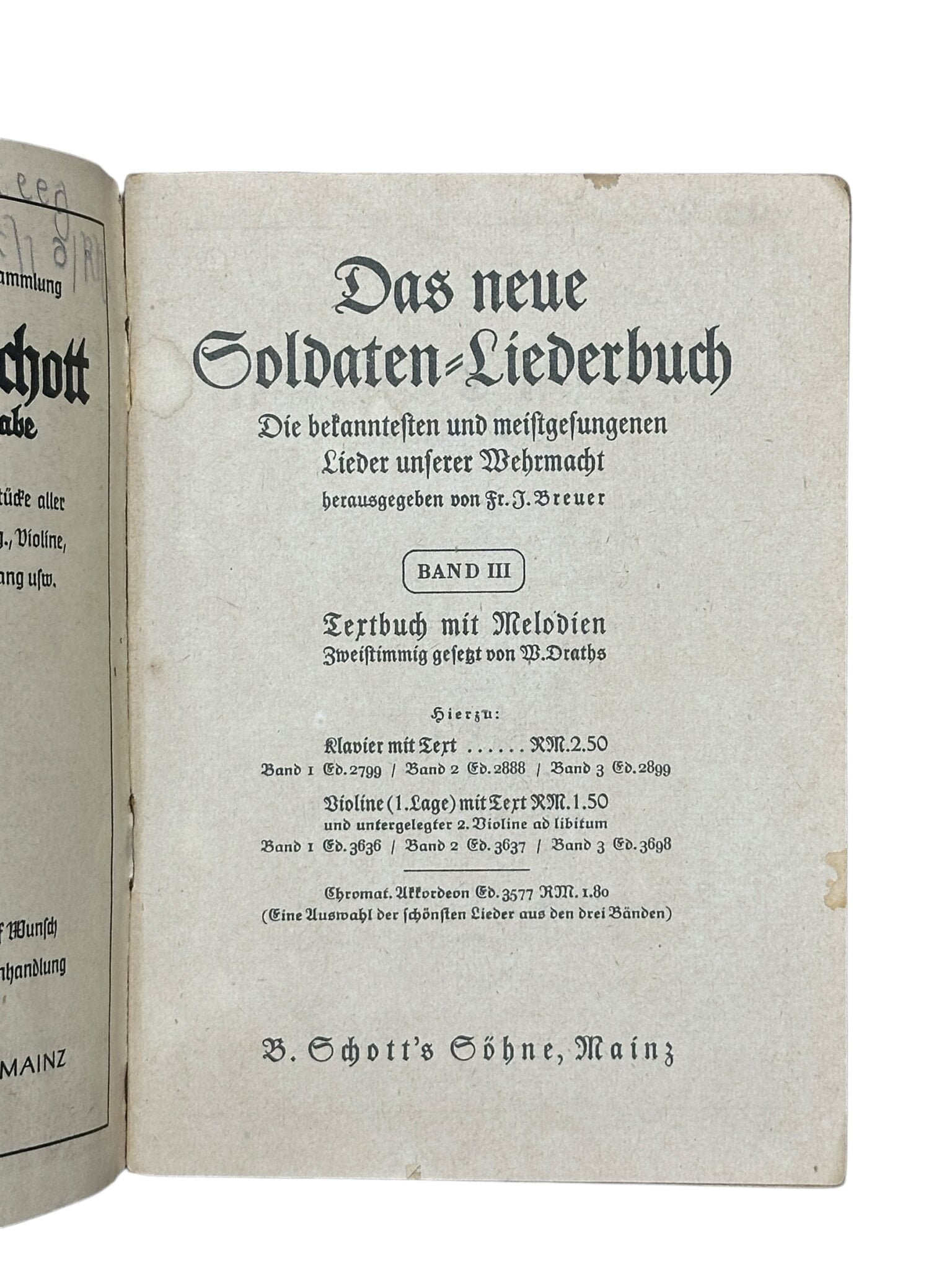 Liederbuch heft 3 — image 2