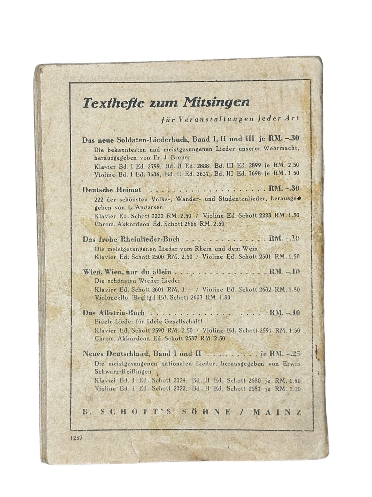 Liederbuch heft 3 — image 4