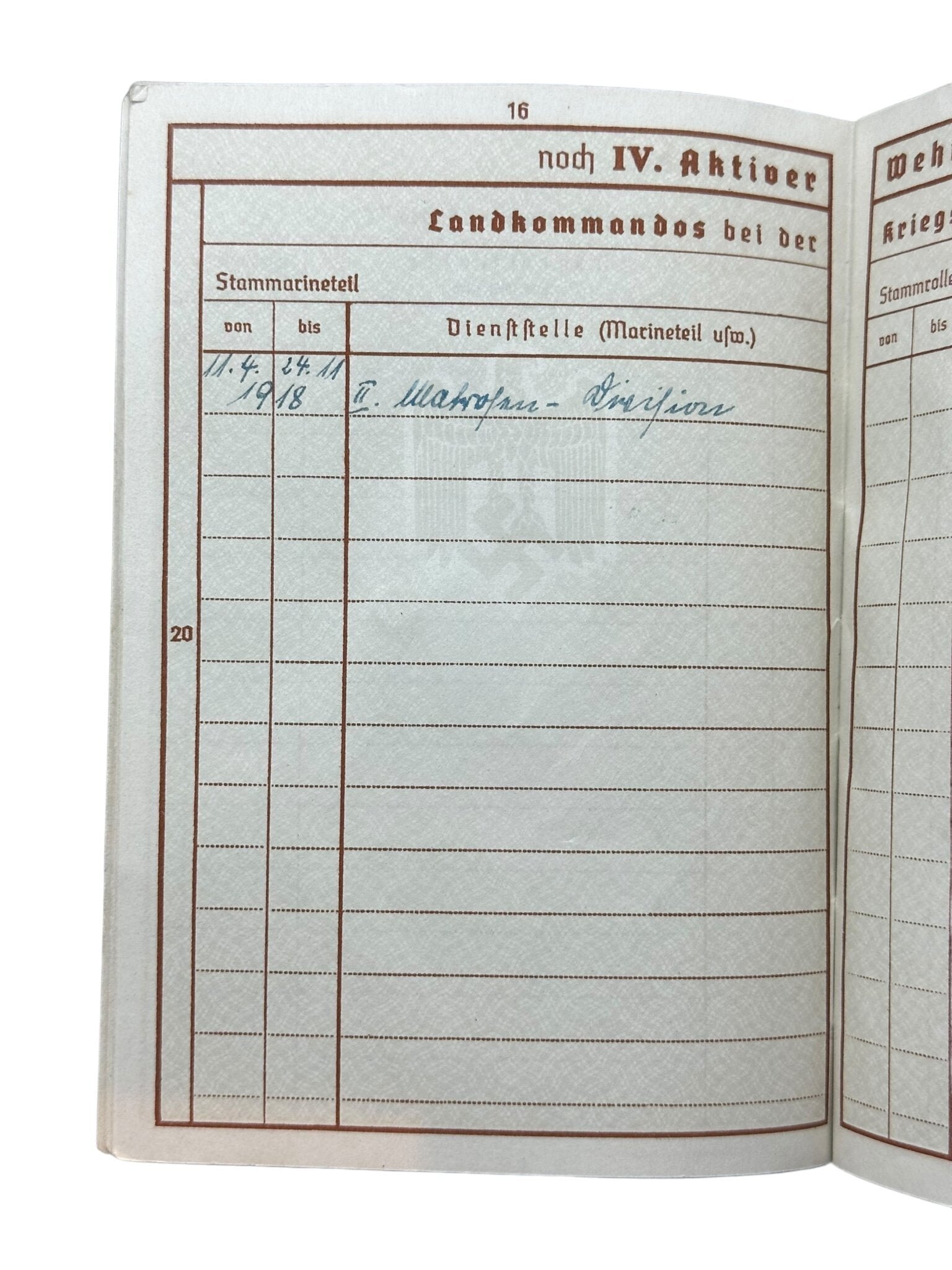 Kriegsmarine Wehrpas with his EKM! — image 8