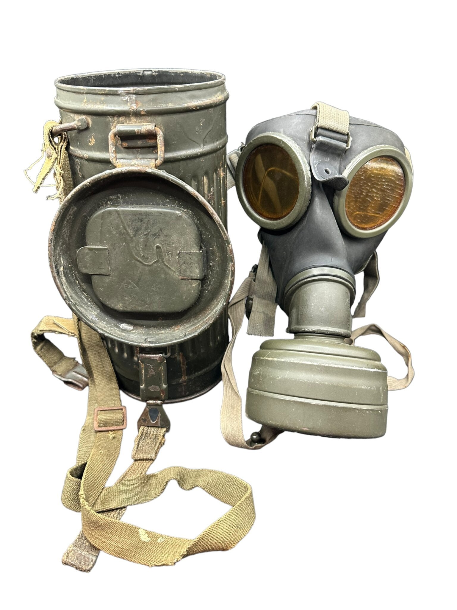 Gasmask EF with tan straps — image 7