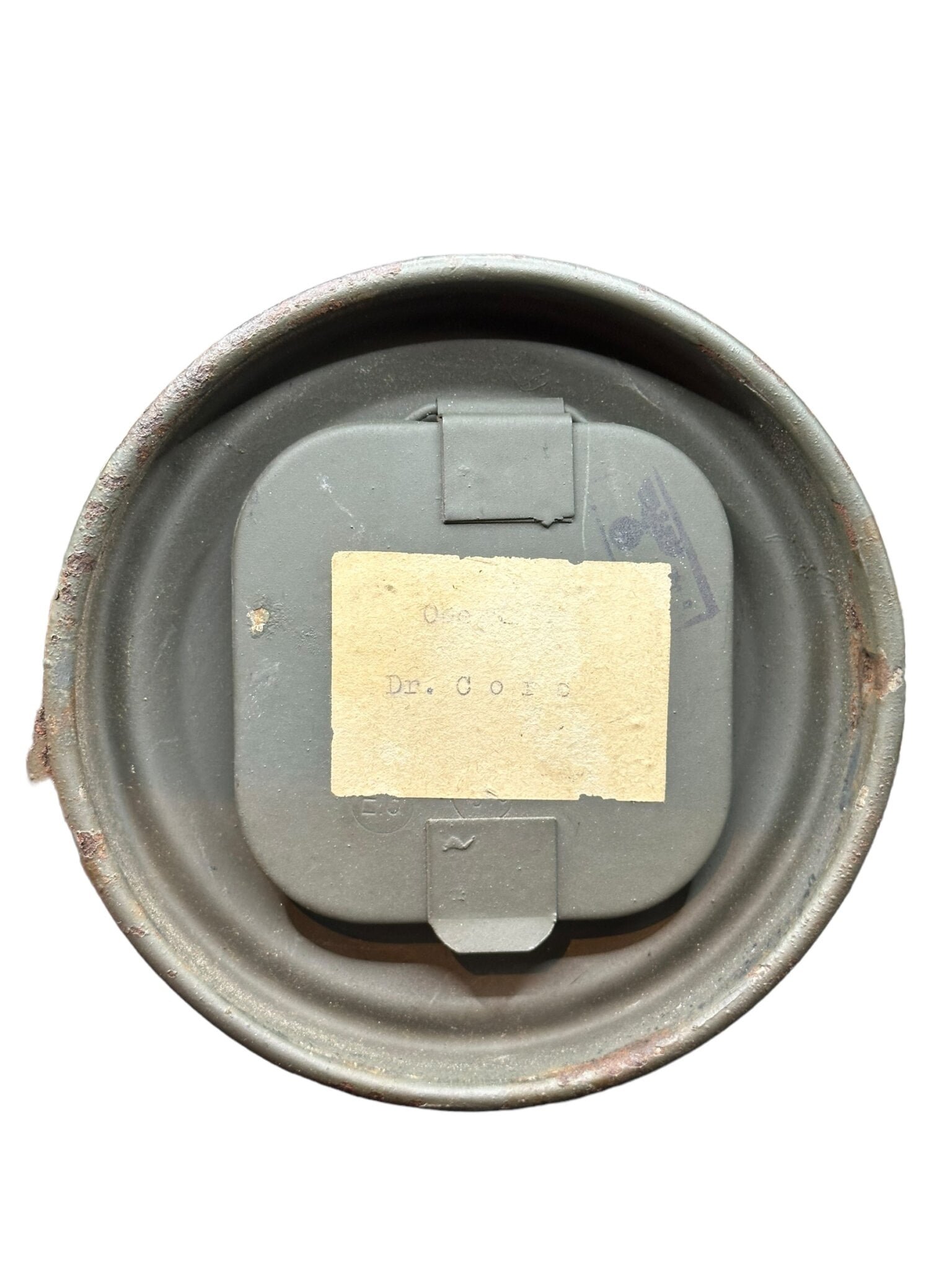 German gasmask canister — image 4