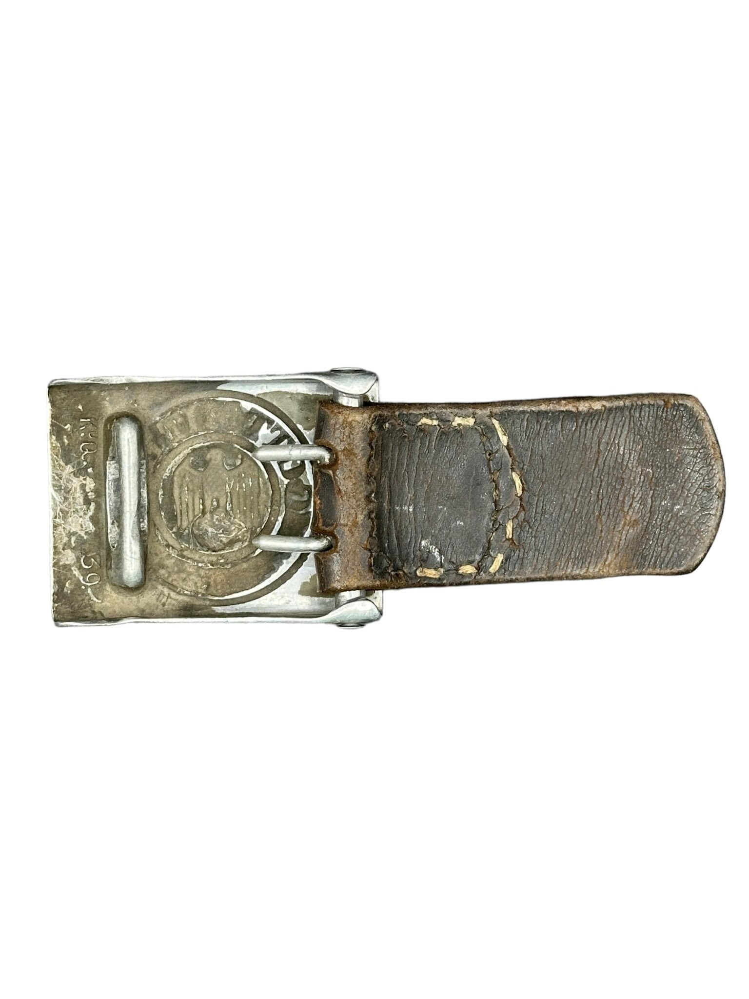 Aluminium belt buckle Wehrmacht DENAZI — image 2