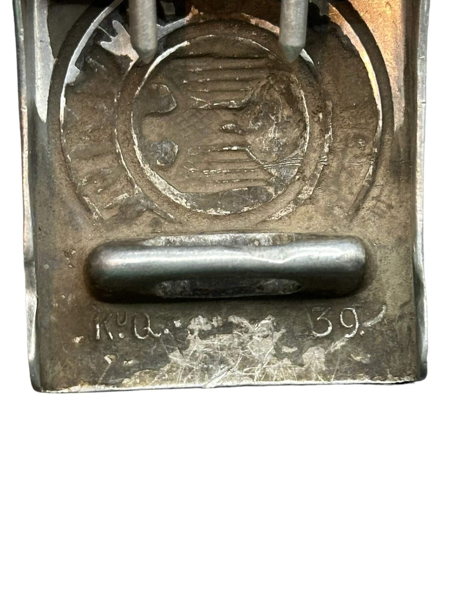 Aluminium belt buckle Wehrmacht DENAZI — image 5