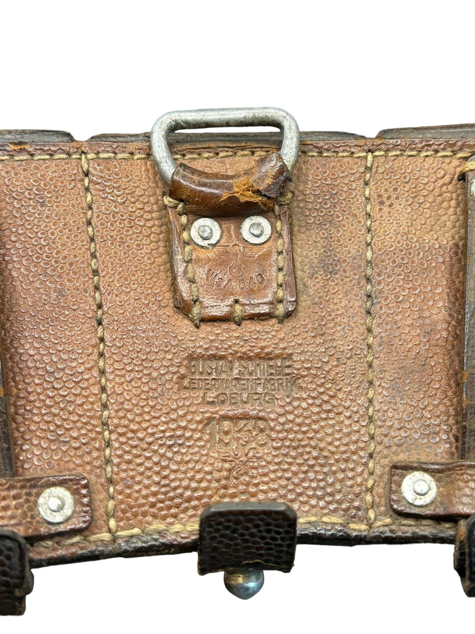 Rare Kriegsmarine marked K98 pouche — image 3