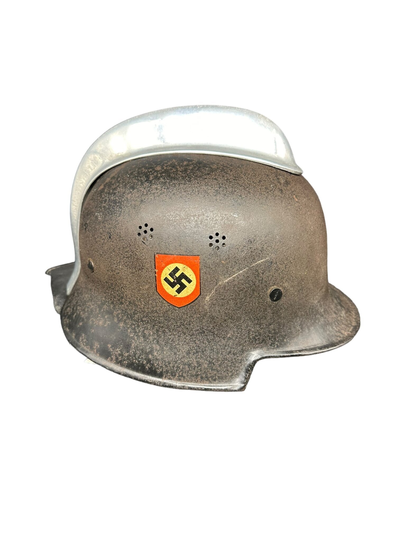 M34 dubble decal Feuerschutzpolizei helmet — image 2