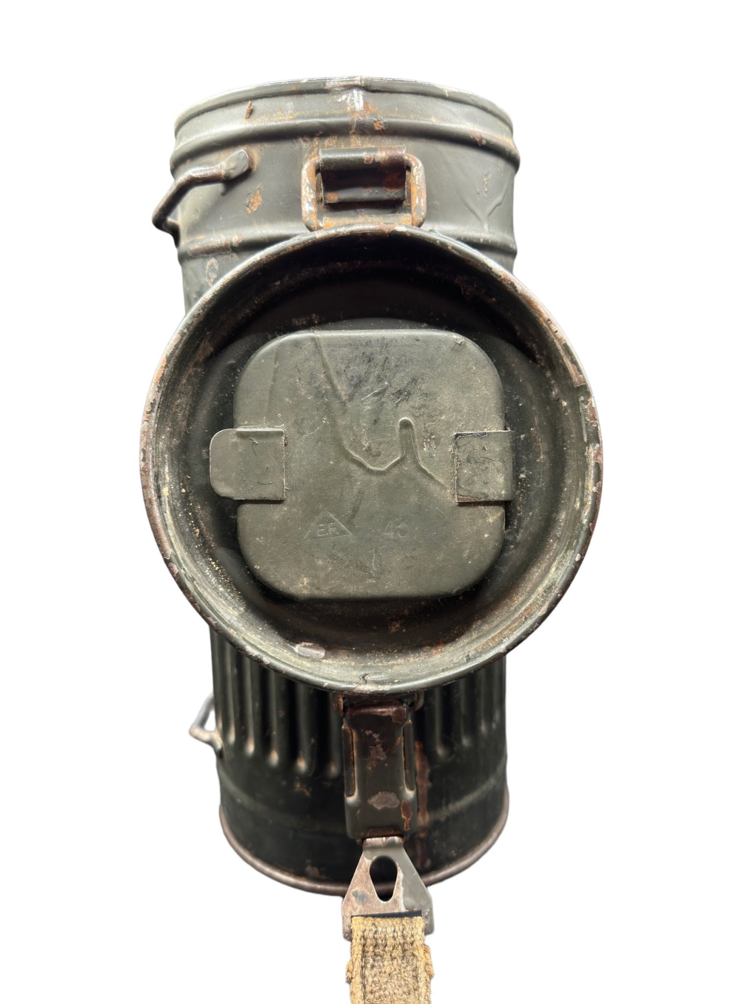 Gasmask canister marked EF — image 5