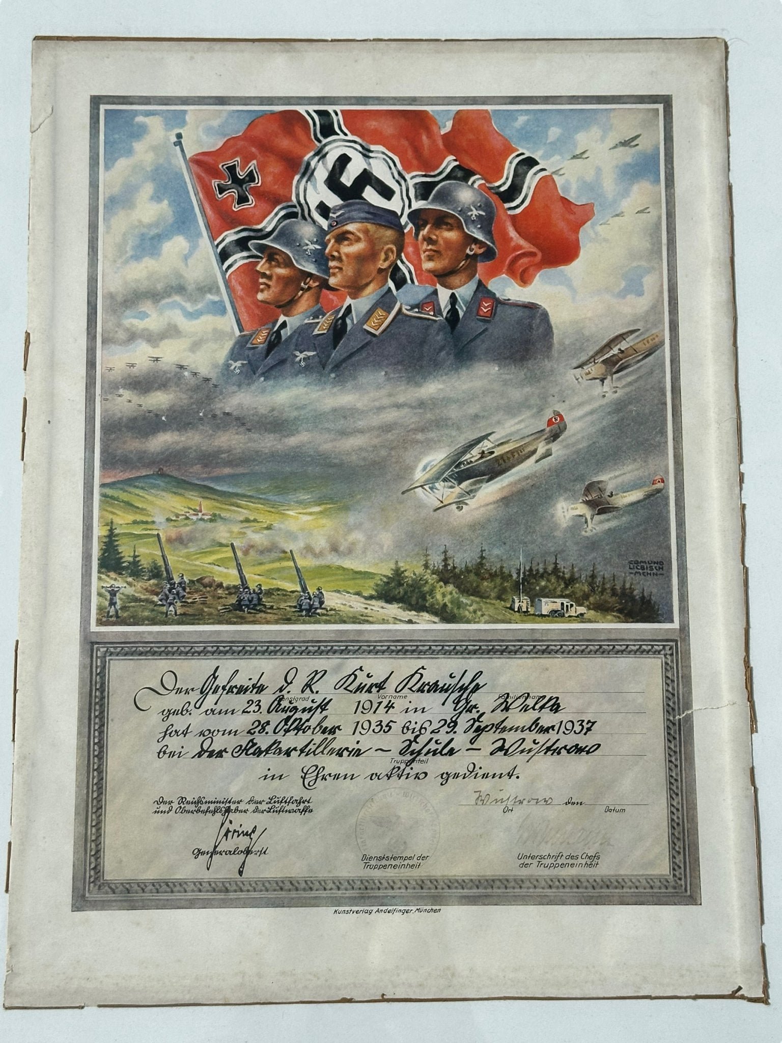 Luftwaffe citation — image 2