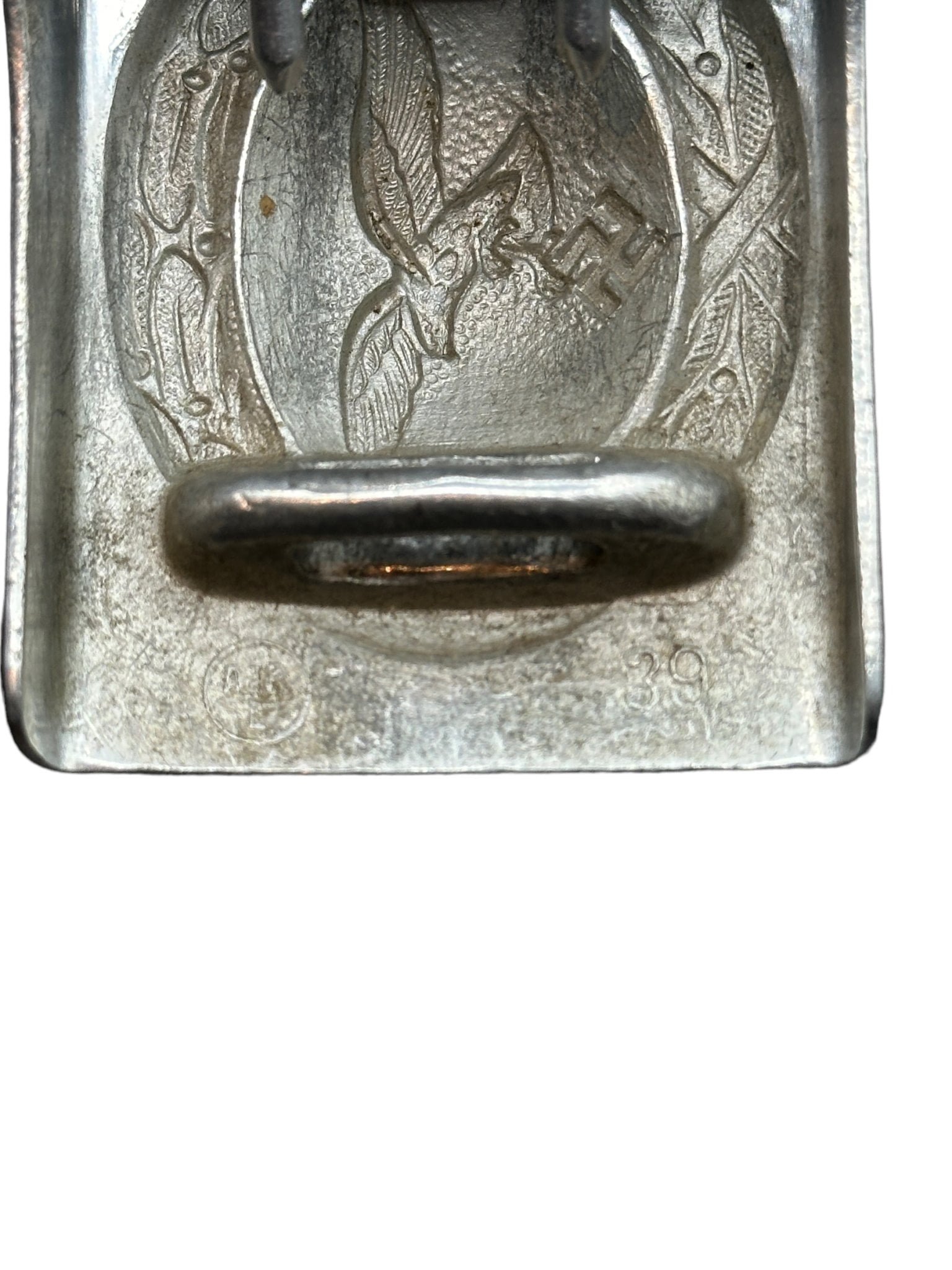 Aluminium 2nd model Luftwaffe buckle — image 3