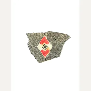 HJ cloth cap insignia cut out